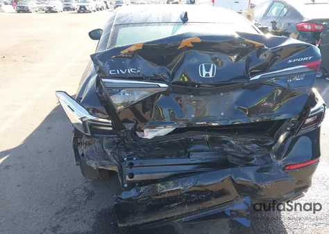 2022 Honda Civic Sport z USA, uszkodzony, nr VIN 2HGFE2F55NH557758